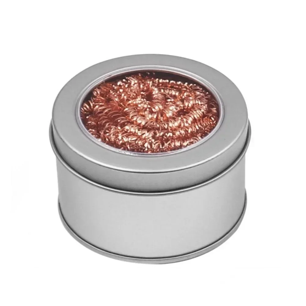 Practical Cleaning Ball Remove Solder Tools High Quality Stainless Steel With Box For Clean Soldering Iron Tip