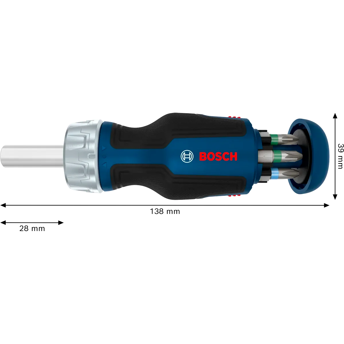 BOSCH 1600A039PW 1600A039PK 1600A039PR Ratchet Bit Screwdrivers Hand Tools