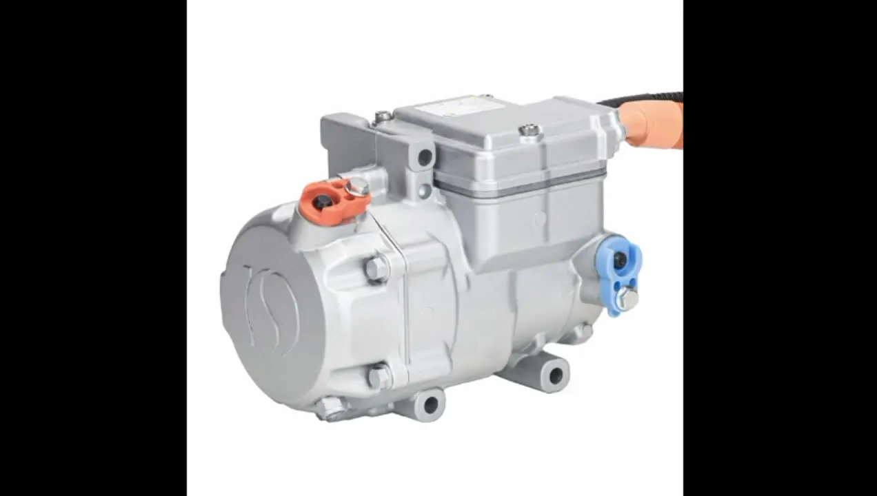 

18cc144v dc air conditioner R404a compressor for cars universal type automotive ac electric compressor manufacture factory China