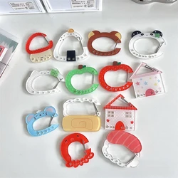 Kawaii Illustration trinkets keychain bag charms Acrylic pendant decoration Carabiner Backpack Pendant Handbook Decoration Gifts