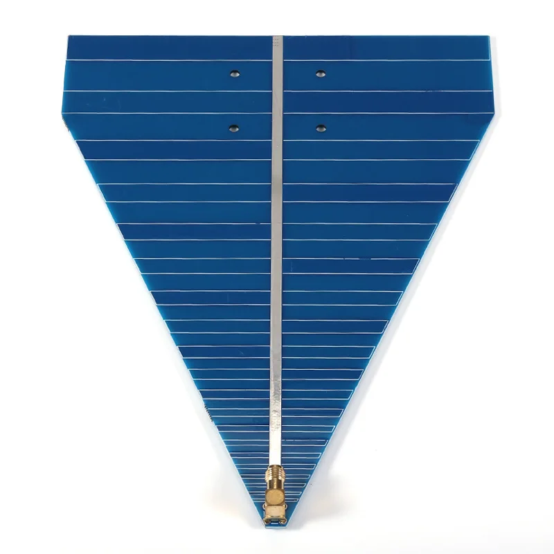 UWB Ultra-wideband Logarithmic Periodic Antenna Receive Frequency 740MHz-6GHZ Receiver 50W