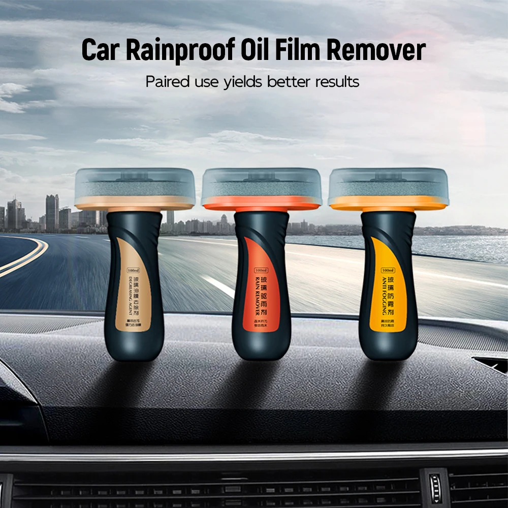 

Water Rain Repellent 100ml Portable Hydrophobic Coating Waterproof Accessories Car Window Glass Styling Anti Rain Agent