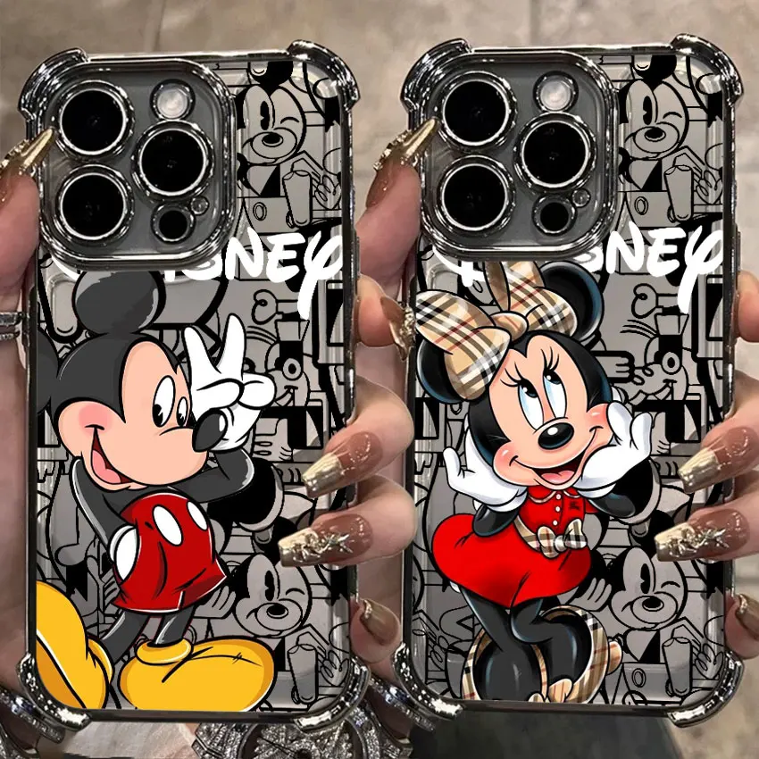 

Fashion Disney Mickey Minnie For Samsung Galaxy A56 Case A55 A54 A52 A53 5G A36 A34 A35 A33 A50 A73 A26 A25 A16 A06 Phone Cover