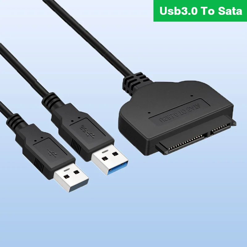 Hard Disk Cable Adapter Adapter Cable Support Usb3.0 To Sata For 2.5 Inch Compatible Adapter Cable Usb Easy Drive Cable 25cm