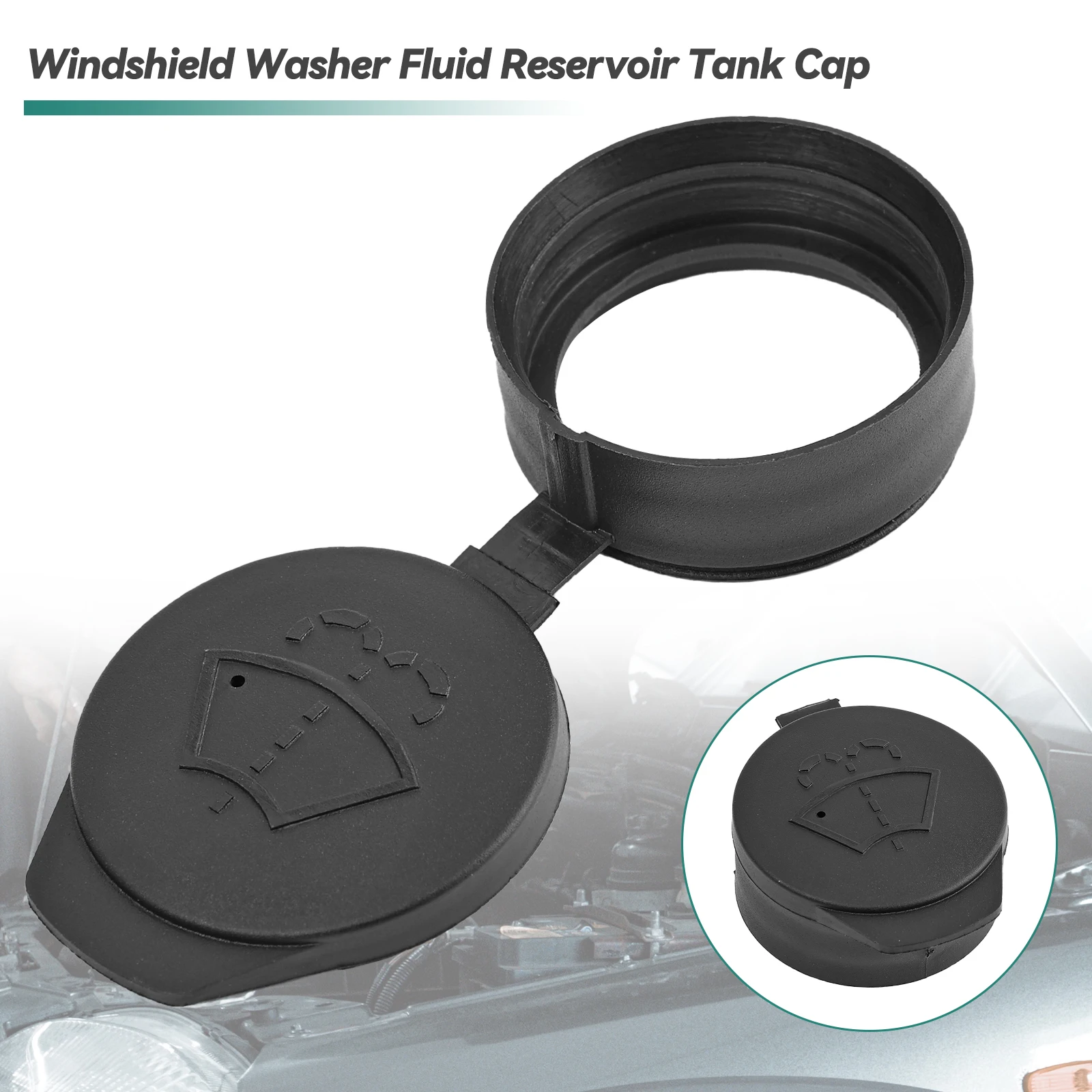 Car Windshield Wiper Washer Water Tank Bottle Cover Fluid Reservoir Cap 1131028-00-A for Tesla Model 3 S X Y 2012-23 Accessories