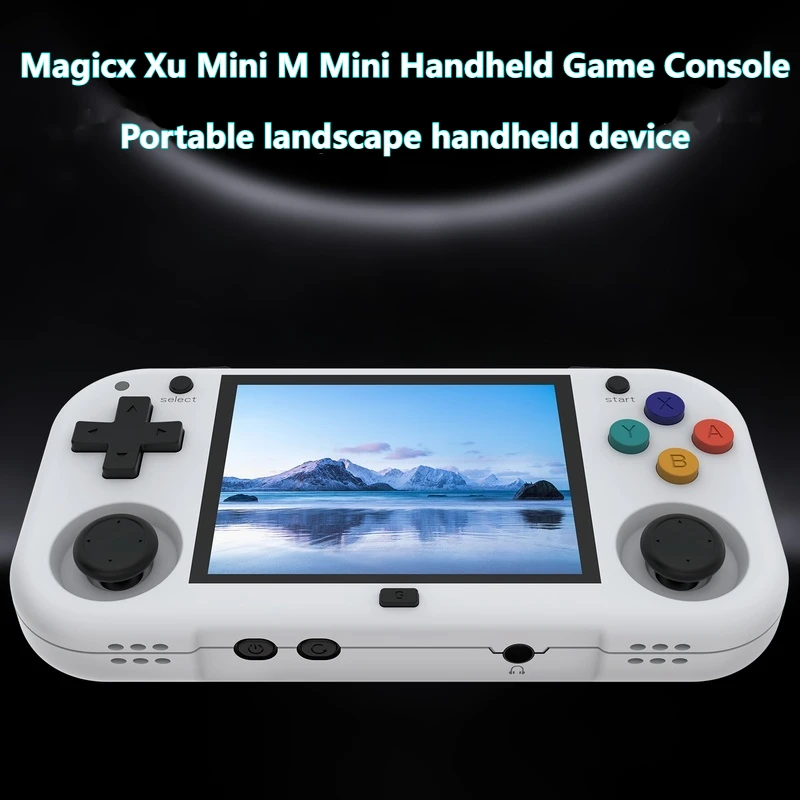 

New Magicx Xumini M Psp 2.8-Inch Ips Full View Zero Distance Oca Full Fit 640*480 Mini Fc Dual Hall Joystick Retro Game Machines