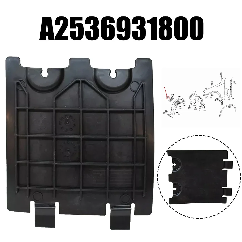 1pcs A2536931800(Front Right)/A2536931800(Front Left) Car Liner Cover For Mercedes For X253 2016-2022 ABS Black Accessories