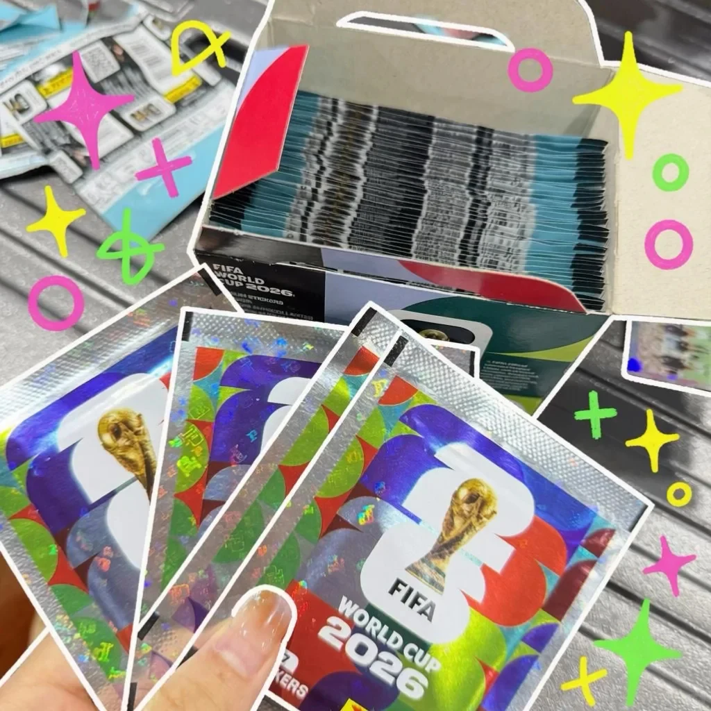 Genuine Panini FIFA World Cup 2026 Stickers Hardback Album Panini Soccer Sticker Limited Edition Collectible Football Fans Gift