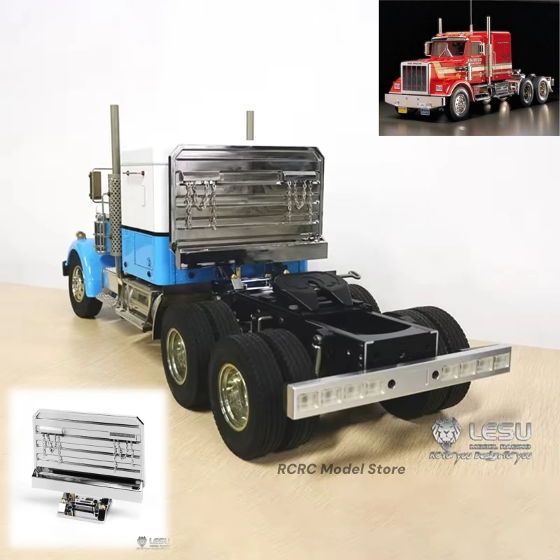 1/14 RC Traktor-LKW Metall-Heckgepäckträger LESU G-6063 für Tamiya 1/14 RC Traktor-LKW King Hauler DIY Zubehör