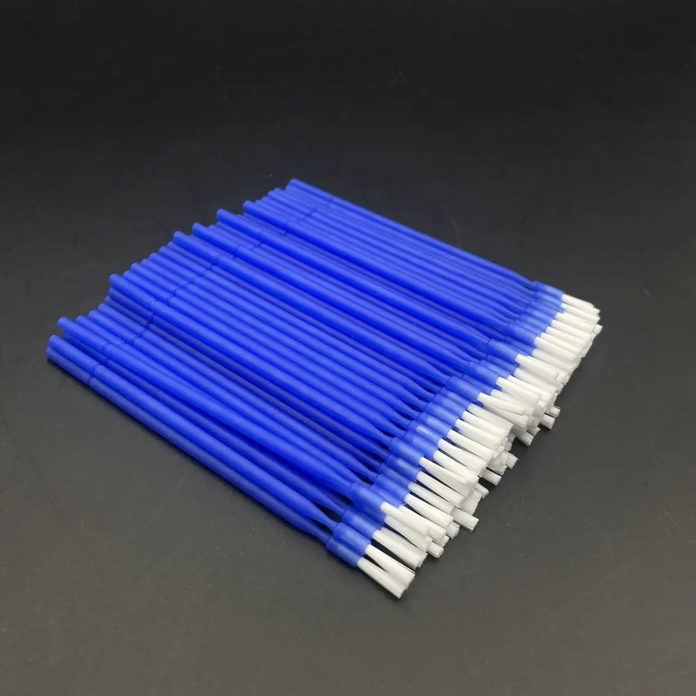 100pcs Dental Long Disposable Micro Applicators Brushes Dental Brush Dental Consumable Material