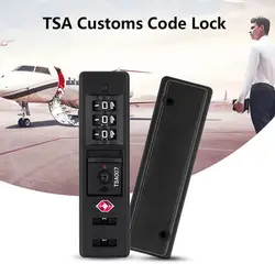 Anti-theft Safely Code Lock Luggage 3 Digit Password Lock TSA Customs Code Lock Portable Protection Security Tools Hardware