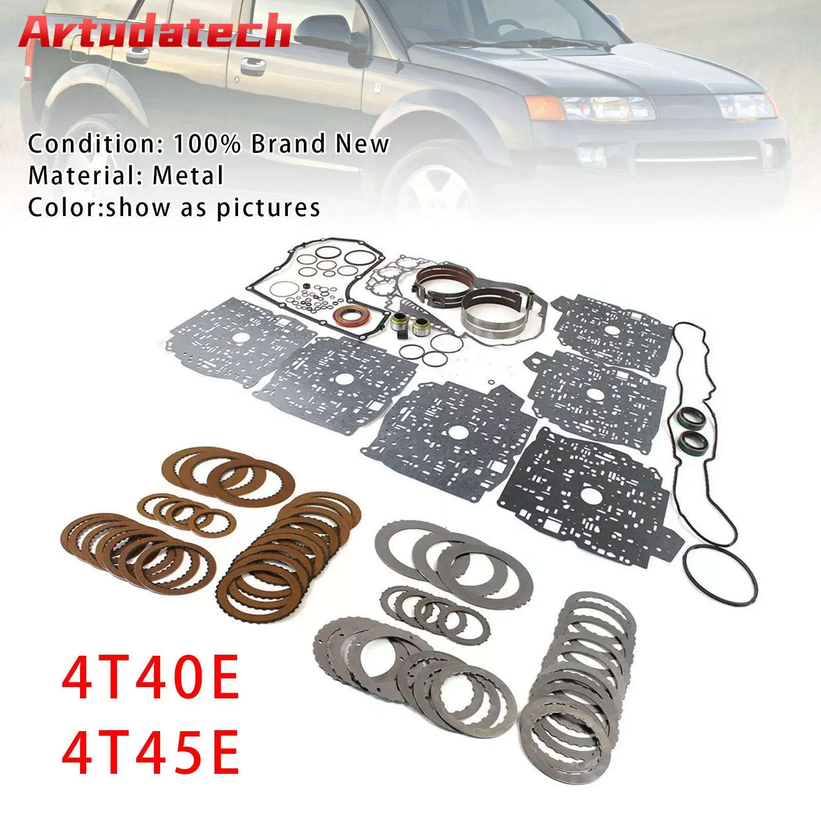 Artudatech Transmission Full Rebuild Kit 4T40E 4T45E For Chevrolet Pontiac Saturn Car Accessories
