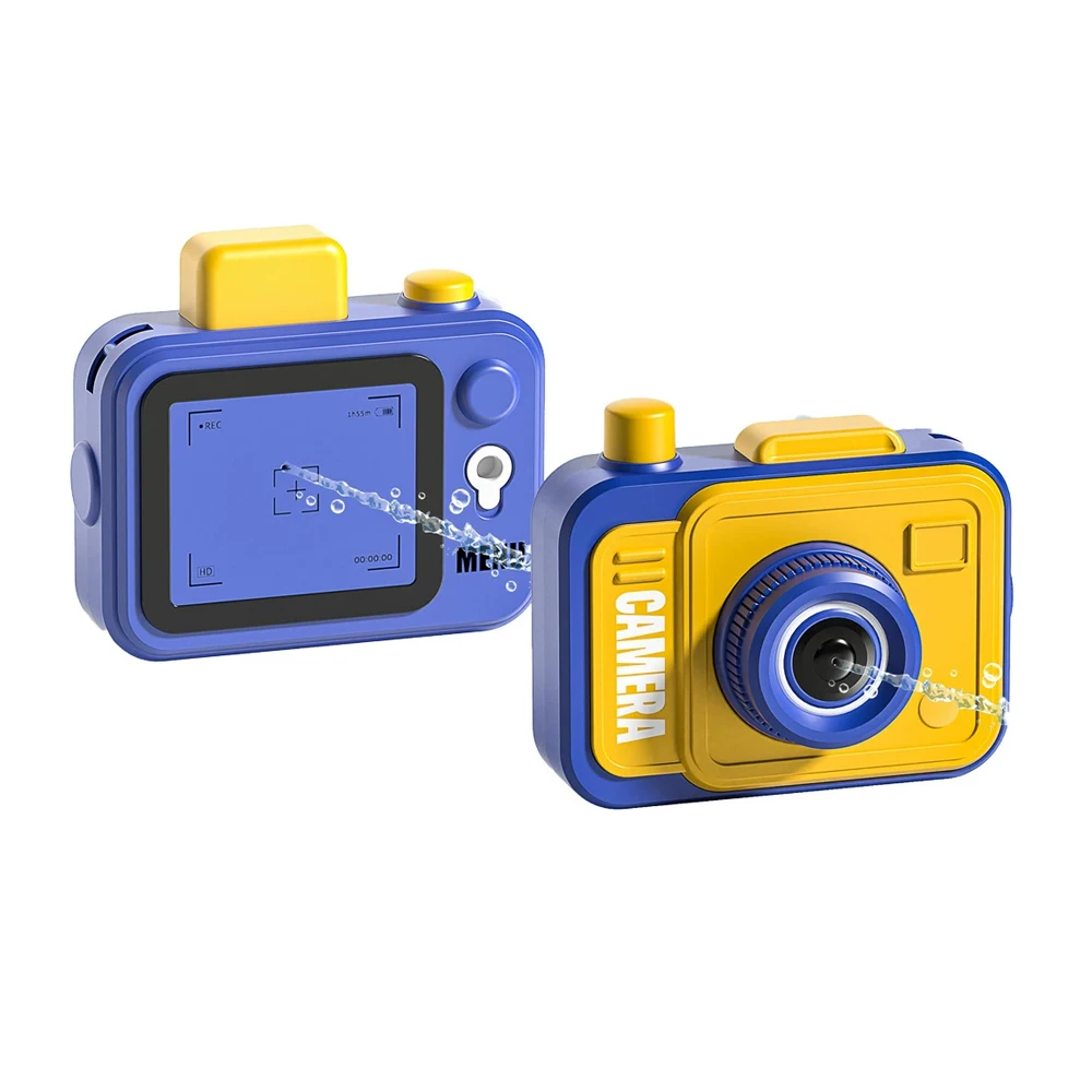 Double-sided Water Gun Camera Water Prank Gun Funny Kids Outdoor Summer Pool Beach Water Play Toy Parent-child Interactive Game