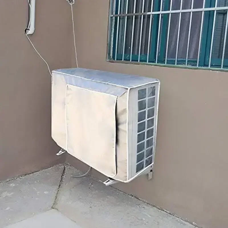 Outdoor Air Conditioning Outside Unit Dust Cover Waterproof Sunproof Oxford Cloth Air Conditioning Host Outside Unit Cover