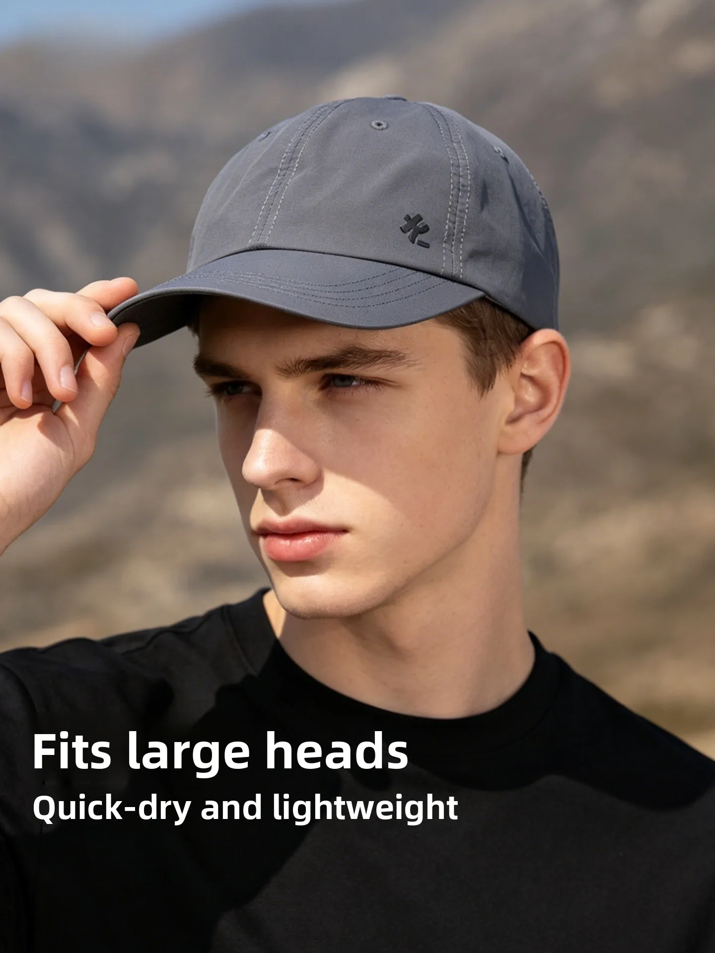 casquette-de-baseball-pour-homme-sechage-rapide-respirante-protection-uv-ajustable-en-nylon-couleur-unie-kenmont-nouvelle-arrivee-ete-2026