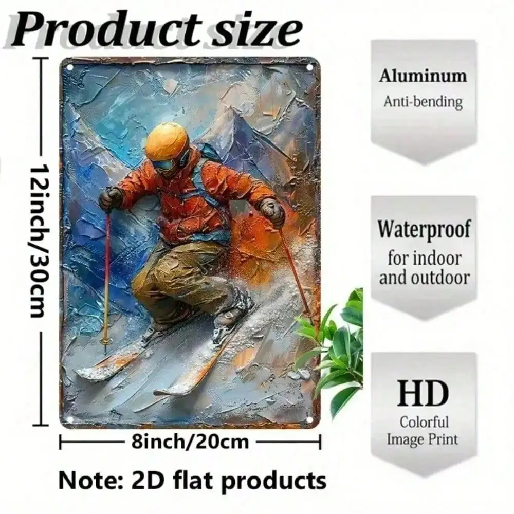 لوحة فنية جدارية معدنية بحافة عتيقة، لمسة نهائية متعثرة مصنوعة يدويًا، ديكور عزر مزخرف، ديكور منزلي، غرفة المعيشة وغرفة النوم O #1