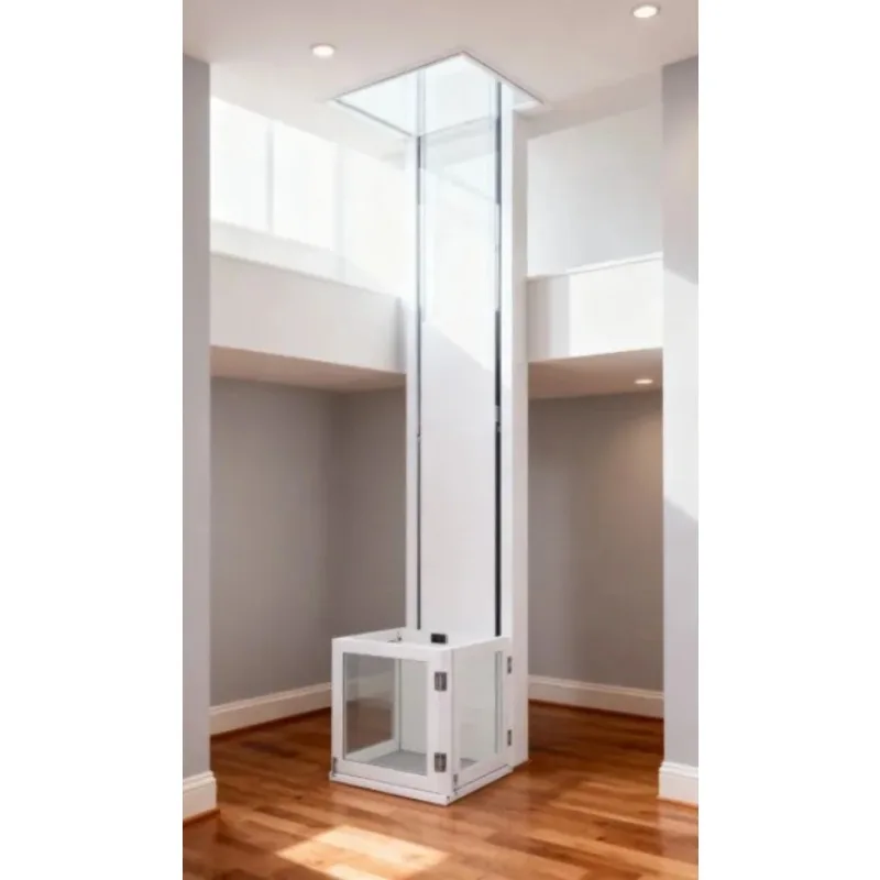 Home elevator duplex loft second or third floor hydraulic four-story small lifting platform simple elevator
