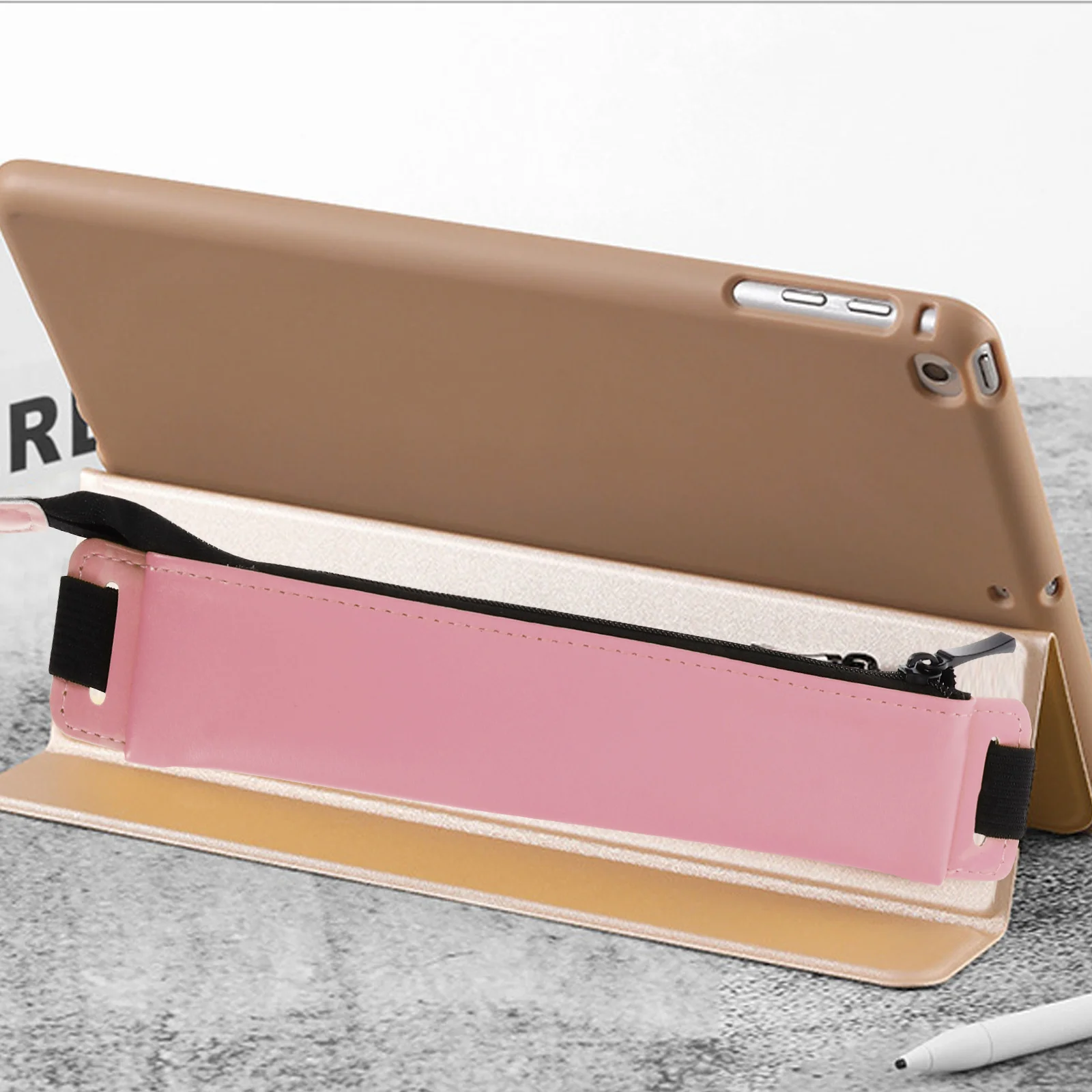 

1 pc Case Protective Storage Holder Compatible For Apple Pencil Scratch Resistant Elastic Band Dirt Easy Carry