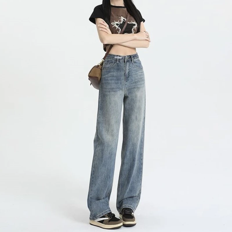 Women s Skinny Jeans High Waist Stretch Denim Pants with Distressed Details and Frayed Hem for Casual Chic Style