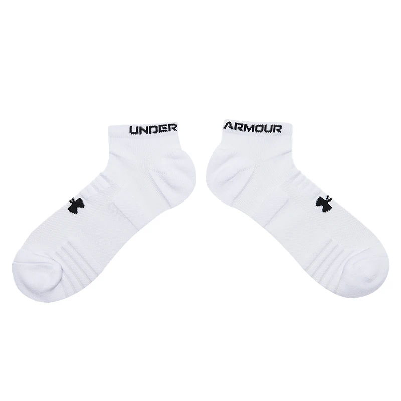 

Мужские и женские носки Under Armour, спортивные короткие носки, модные, удобные, дышащие, повседневные носки, тренировочные носки 25510205-100