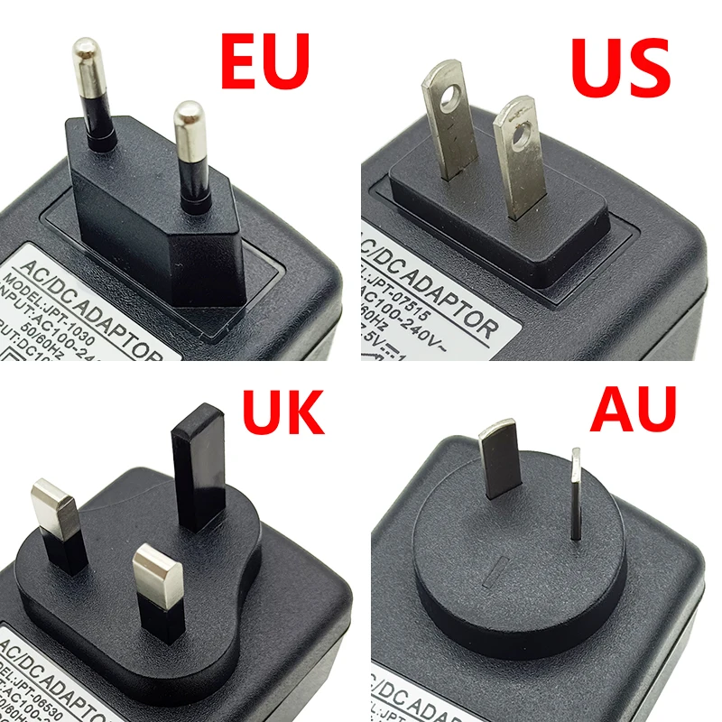 موصل محول طاقة عالمي ، محول إمداد طاقة من تيار متردد إلى تيار مستمر ، محول طاقة 1.5A 2A 2.5A 3A