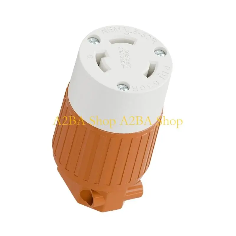A2BA Industrial 30A 250V Locking Connecors Twist Lock Plugs for 10-16AWG Wire
