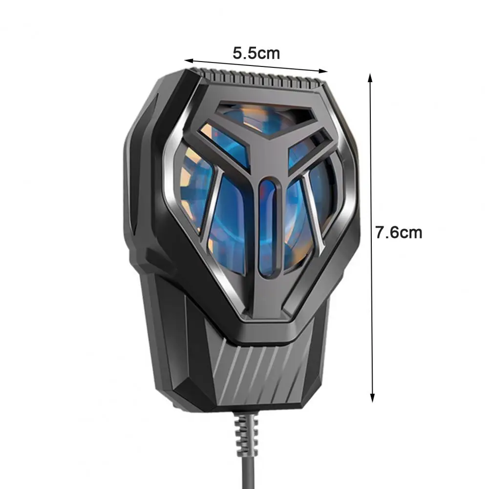 Professional Phone Radiator Silent Cooling Super Wind High-performance Phone Cooling Fan Rapid Cool