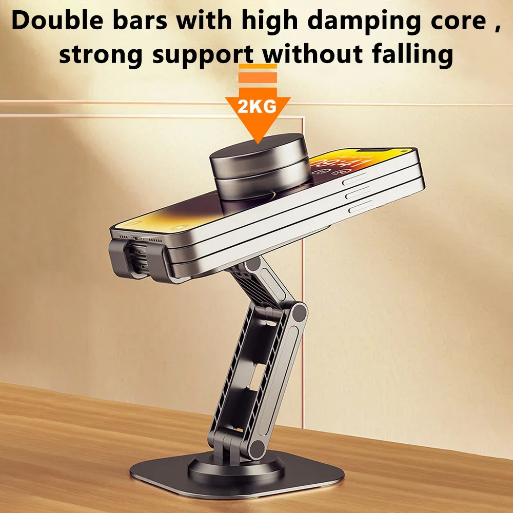 Neuer verstellbarer Handyhalter für iPhone, iPad, Samsung, Xiaomi, universeller Desktop-Tablet, Laptop-Halterung, Handy-Ständer