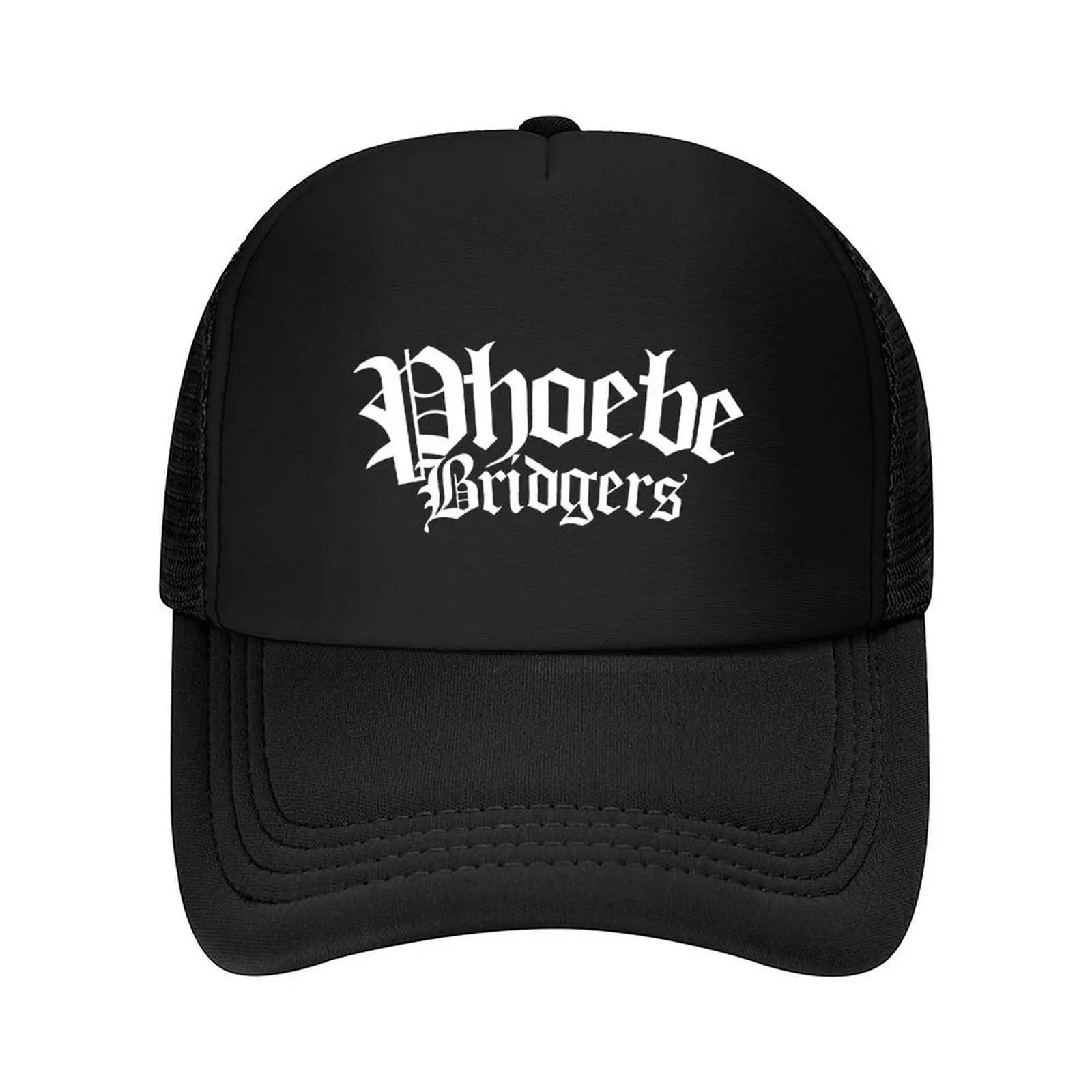 

Phoebe Bridgers Merch Phoebe Bridgers White Logo Baseball Cap golf hat genuine Fashion Beach fishing hat Boy Women's