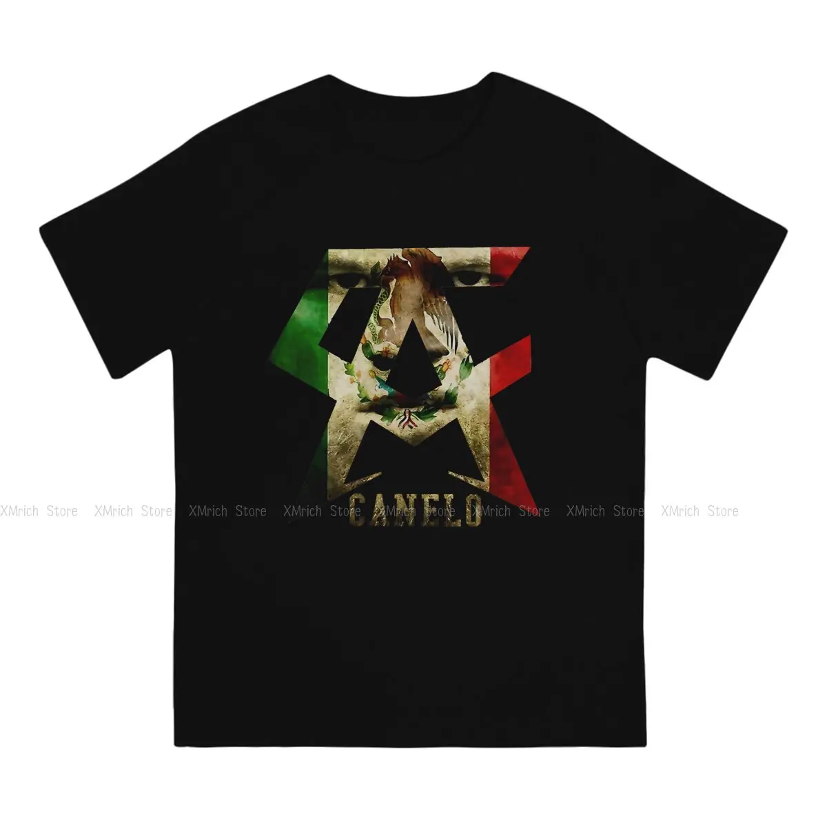 Canelo Alvarez Man's TShirt Canelo alvarez Crewneck Tops Fabric T Shirt Funny Top Quality Birthday Gifts