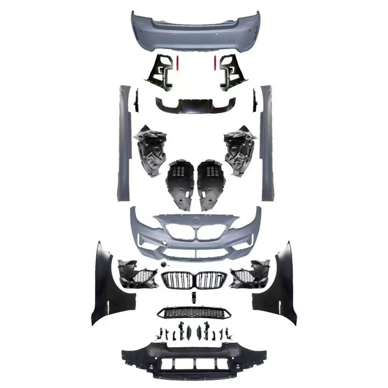 

China Vehicle Accessories M Power Bodykit Bumper PP Plastic M2C Wide Body Kit for 2 Series F22 2014-2020