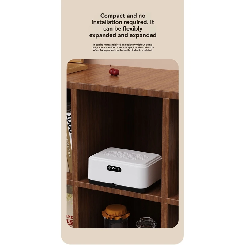 

БЫСТРАЯ ПРОДАЖА: Компактная портативная складная сушилка для одежды — мощный PTC-нагрев — дорожный размер, в комплекте чехол и инструкция