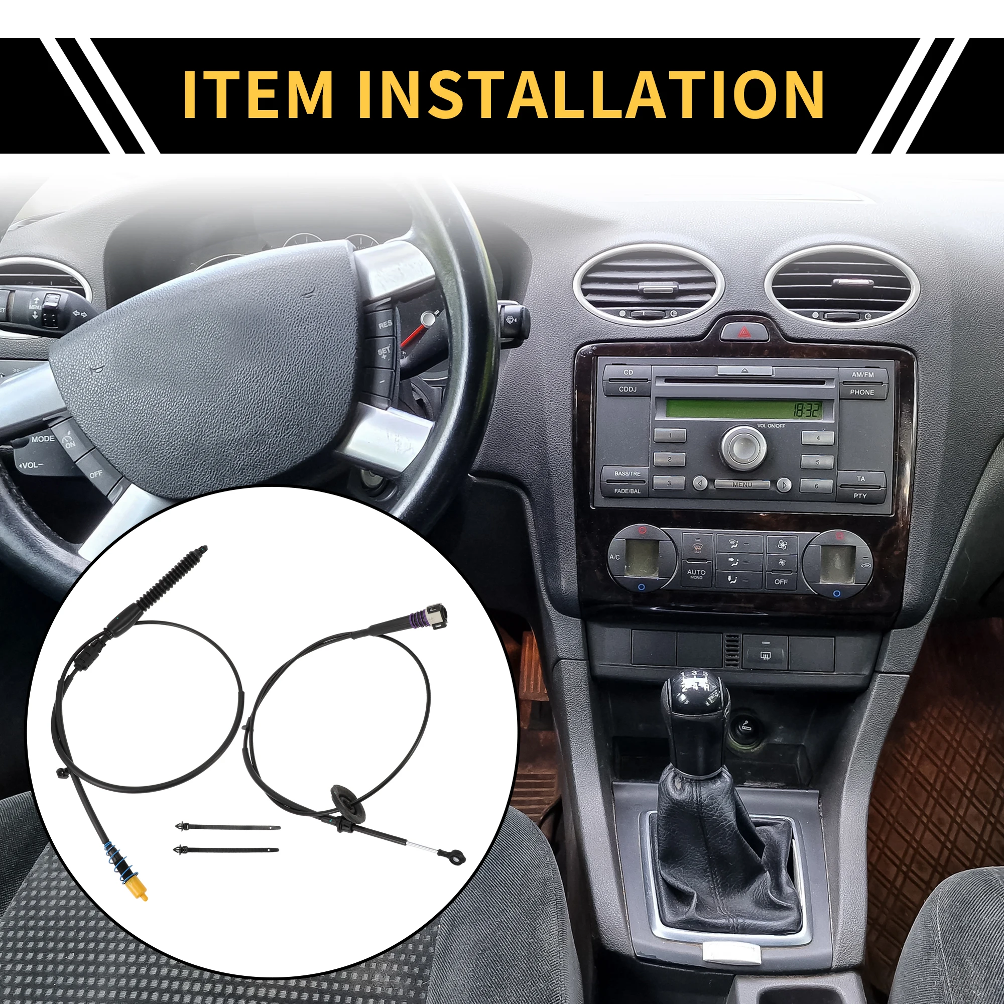 

UXCELL Трос переключения передач автоматической коробки передач для Chevrolet Silverado 2500 HD 2001-2006 гг.