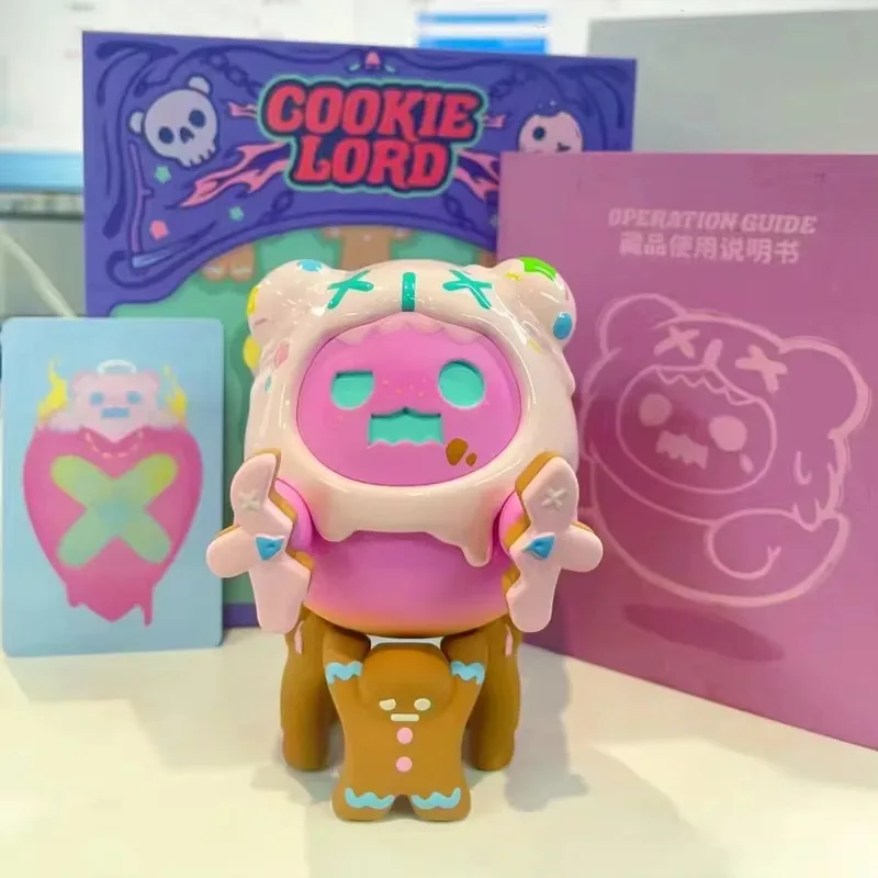 

Original ShinWoo Ghost Bear Collection You in Me in You Matryoshka Doll Figure Transparent Rainbow Designer Toy