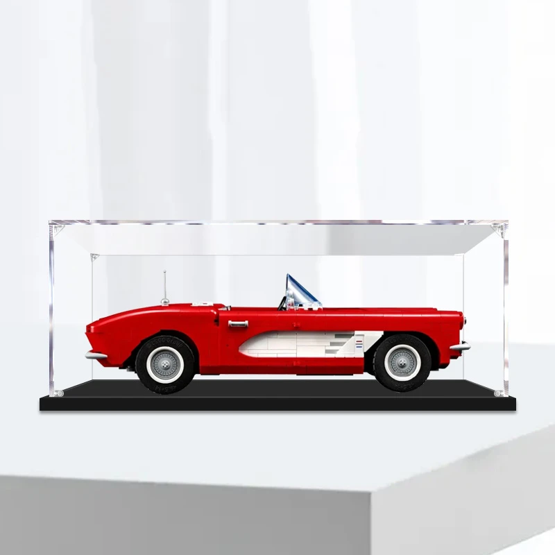 

2mm 3mm Display Case for Lego 10321 Building Blocks 35x 25x 15cm Storage Box No Model Include Transparent Display Box