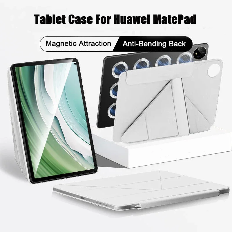 Strong Magnetic Smart Case for Huawei MatePad Pro 13.2 12.2 11.5S Air 12X 11 Honor MagicPad 2 GT 11.5 Stand Protective Cover