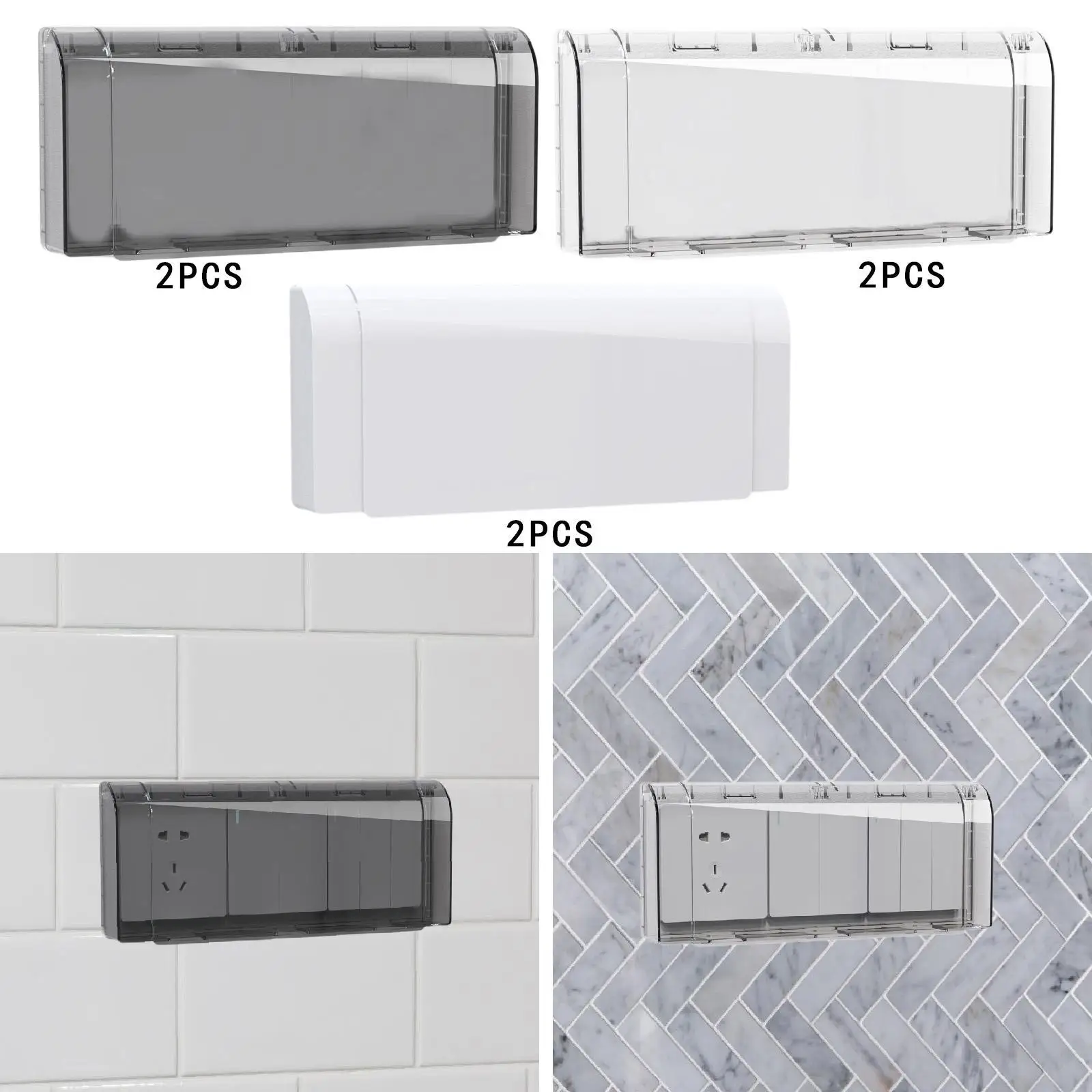 

2x водонепроницаемая защитная крышка розетки, базовые коробки, основание плотности воды для дома