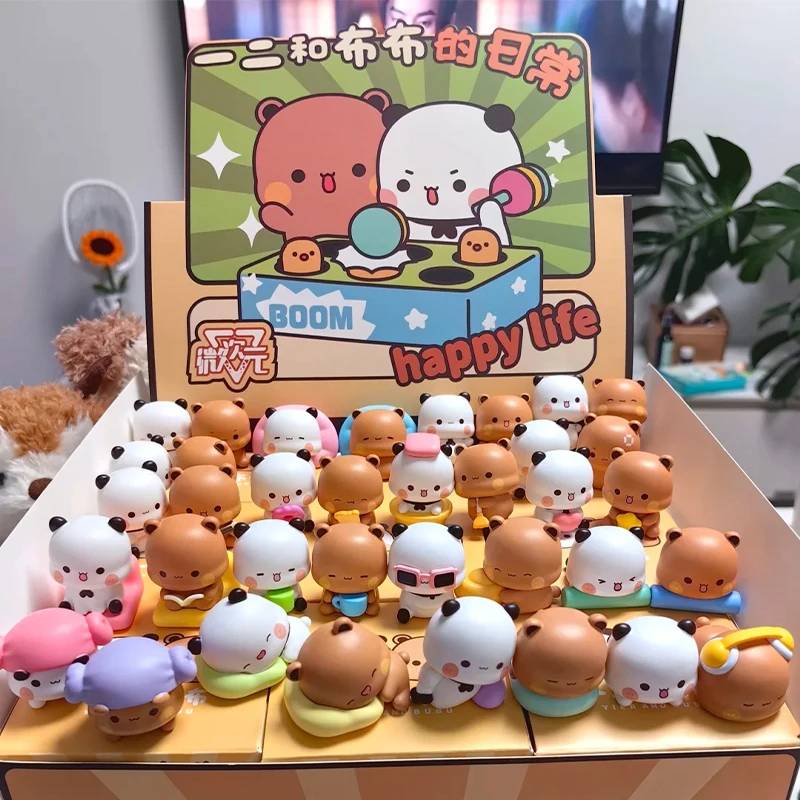 New Original Panda Bubu And Yier Daily Life Series Blind Box Toys