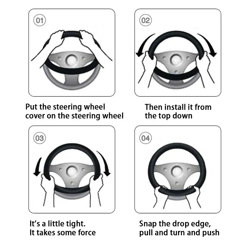 غطاء عجلة القيادة من الجلد الكربوني لسيارة Toyota YARiS Cross Premiere Z Adventure Hybrid Dynamic GR Sport 2023 2024 2025 غير قابل للانزلاق #6