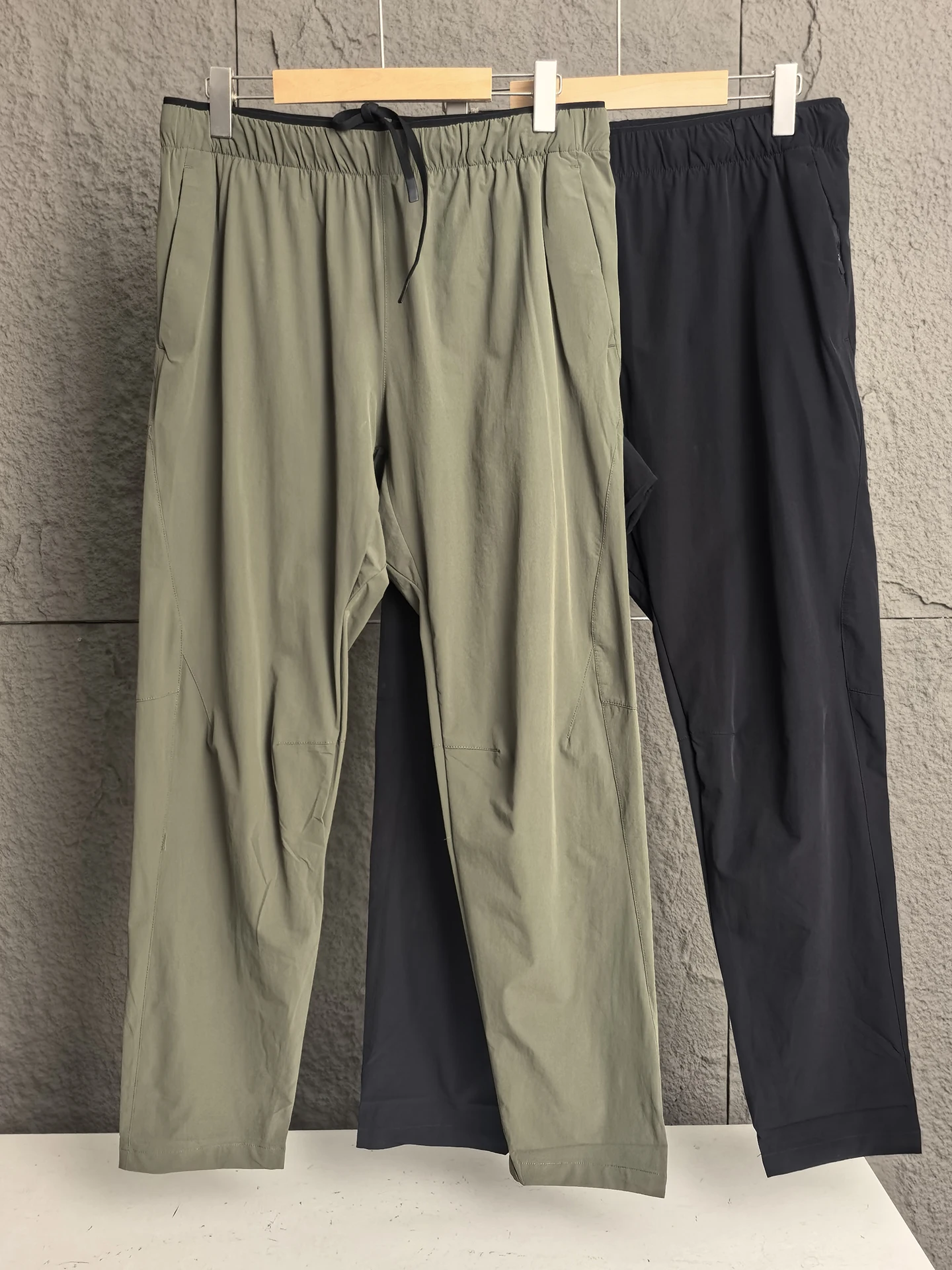 

Outdoor Sports Sle Qui Dry Men's Spring Summer Thin Straight Leg Casual Pants Elastic Waist Daily Versatile Faionable U...