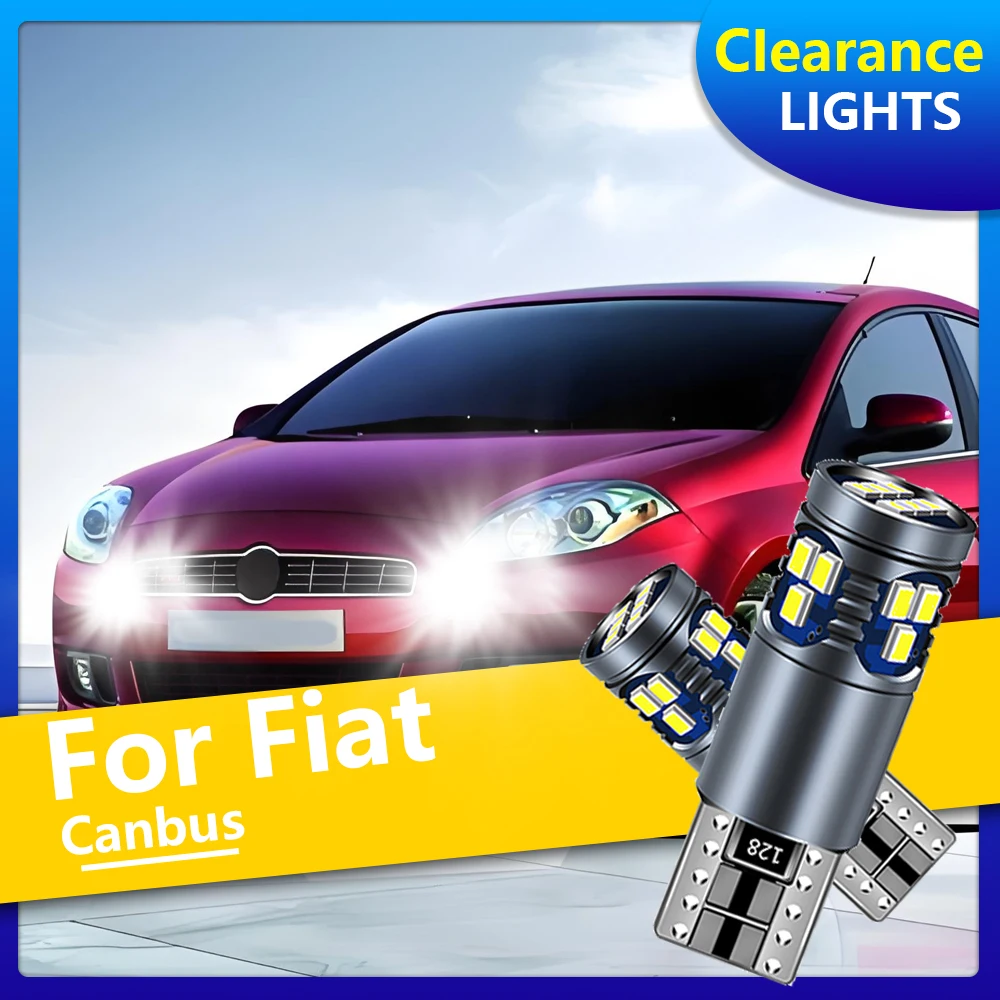 

2PCS T10 Auto Lamp LED Clearance Light For Fiat Bravo Ducato Fiorino Freemont Grande Punto Idea Palio Panda Punto Sedici Siena