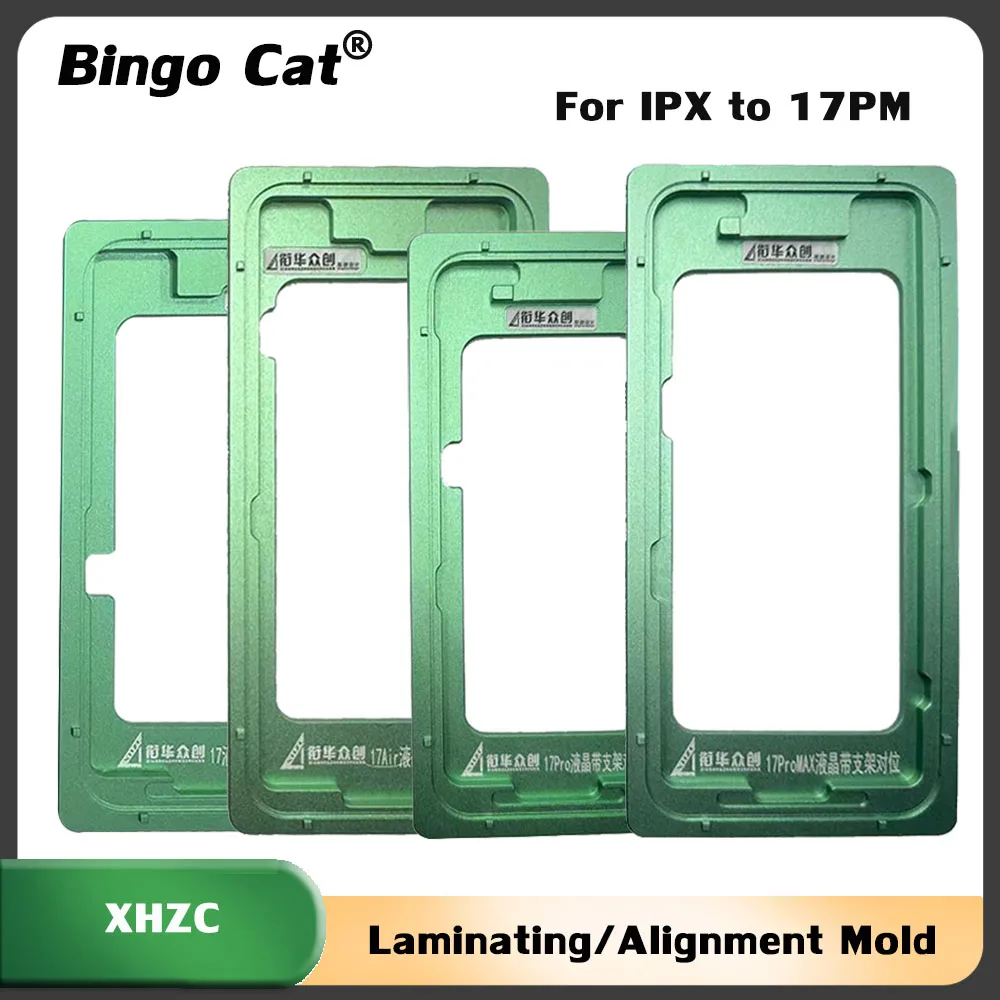 16 Pro Max LCD Uitlijning Mold voor iPhone 15pro 15 14 13 pro LCD-scherm In Frame Glas OCA Positie Mold Touch Display Reparatie