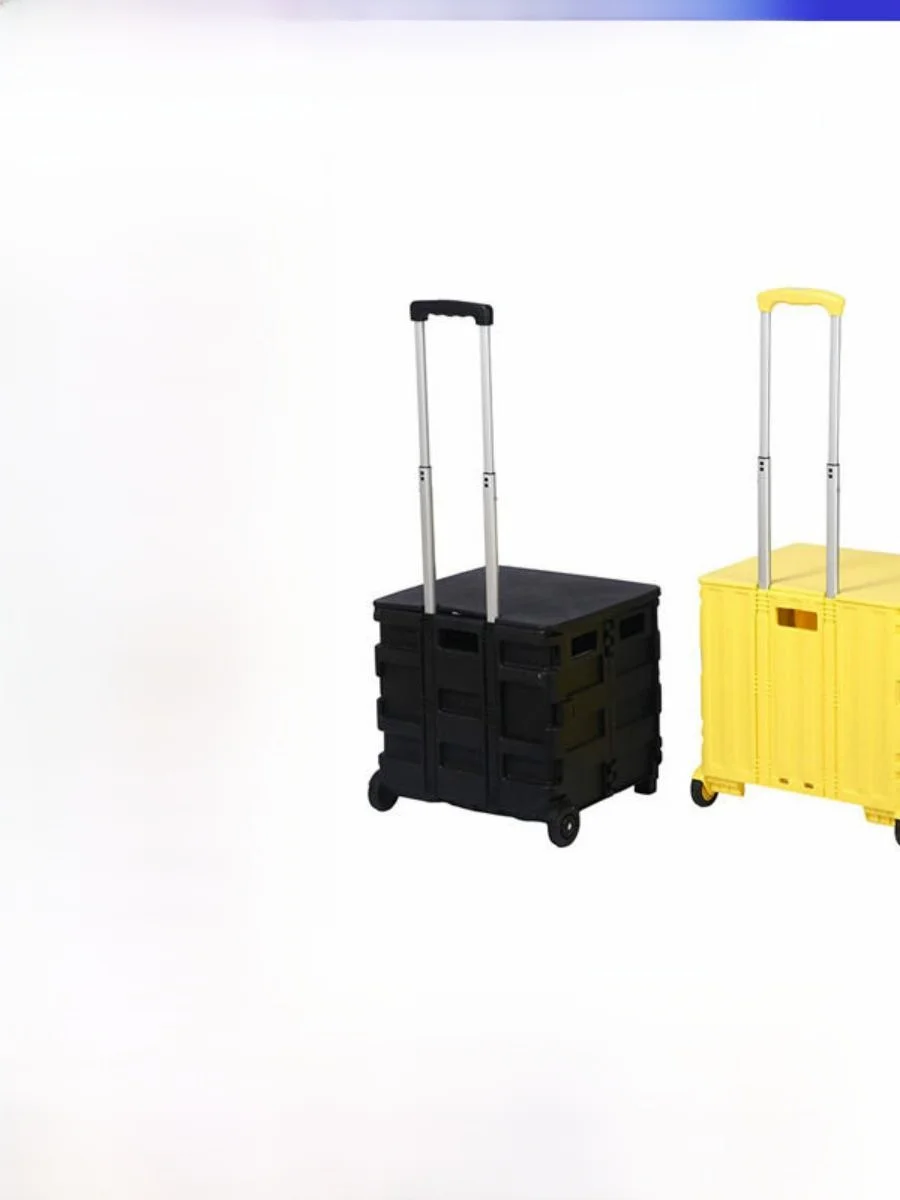 portable-home-use-small-shopping-cart-vegetable-buying-carts-with-wheels-multi-functional-plastic-storage-organizer