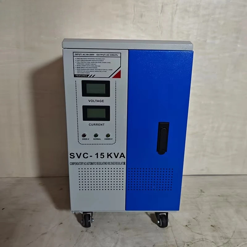 Servo Motor Automatic Regulator High Precision Single Phase AC Regulator 50/60Hz 98% Efficiency