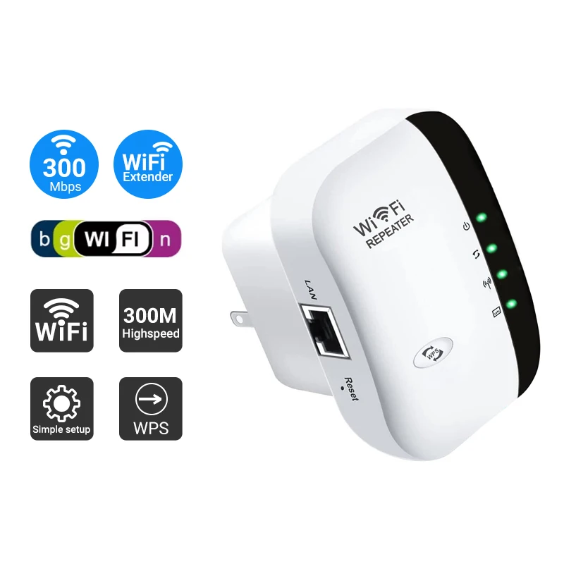 300Mbps Wireless WIFI Repeater Remote Wifi Extender WiFi Amplifier 802.11N  Booster Repetidor Amplifier Wi Fi Reapeter