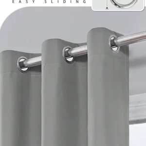 1PC Blackout Curtains with Coated isolated lining, living room curtains, bedroom, kitchen, home decoration, bedroom decoration 10 Main Cortinated Sales Kitchen - №9