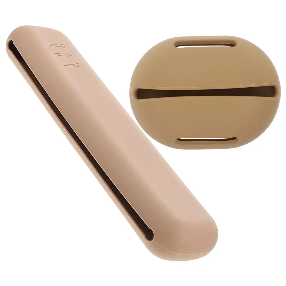 

Puff Mini Powder Container Powders Cases Silicone Travel Make-up Brush Holder Makeup