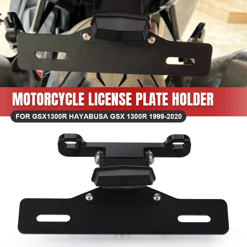 

Motorcycle Accessories For Suzuki GSX1300R HAYABUSA GSX 1300R 1999-2019 2020 Rear License Plate Holder Number Plate Bracket