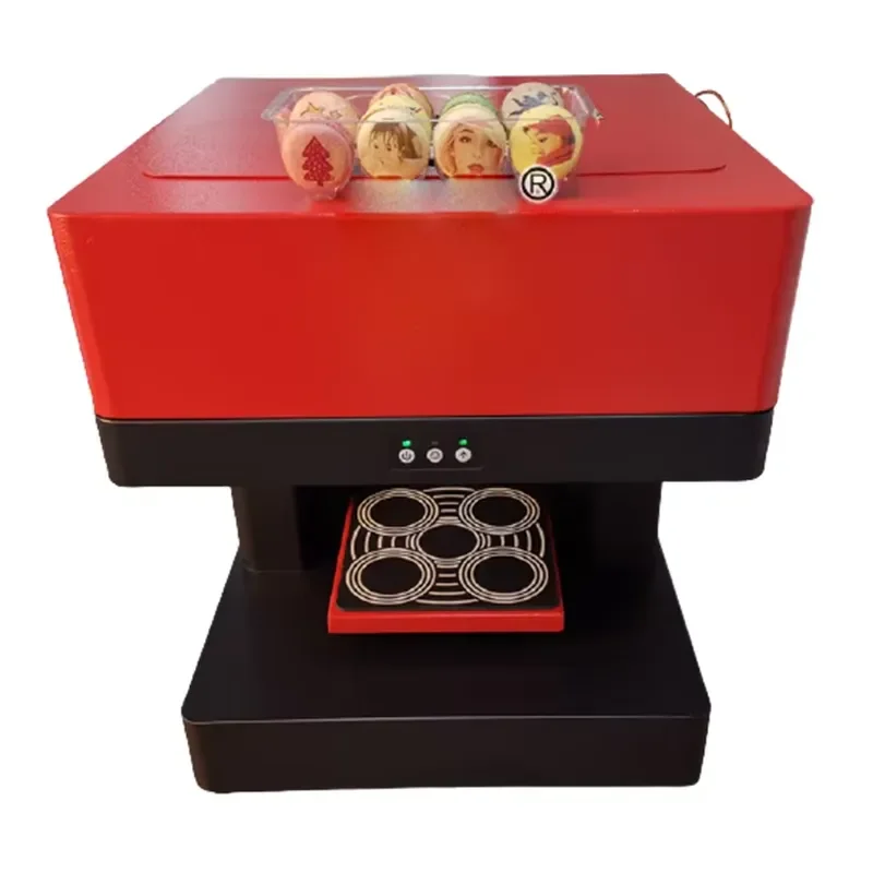 Automatic Colorful Inkjet 4 Cups Photo Selfie Latte Art Coffee Printer Digital Printing Machines