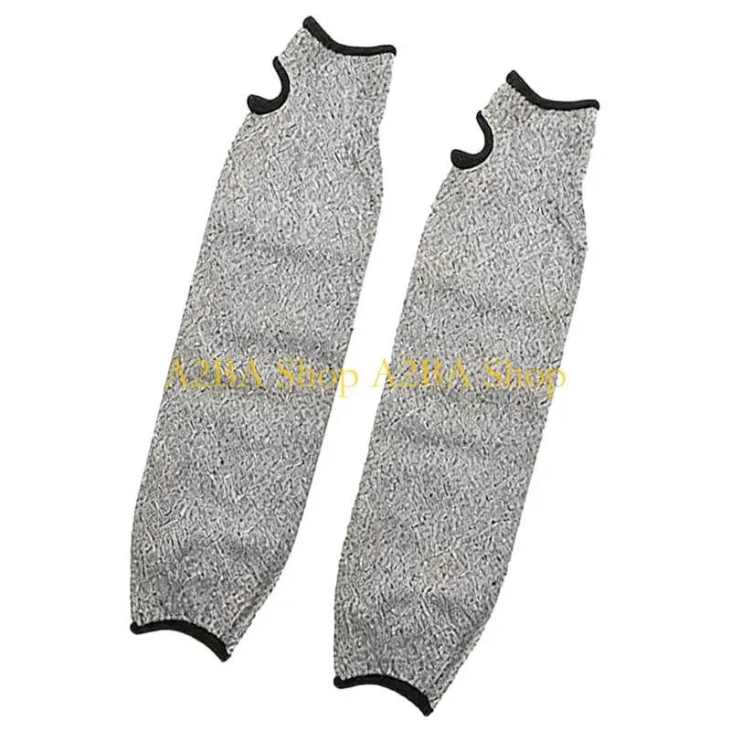 

A2BA Professional Grade 5 Cut Resistant Sleeve Covers with Thumb Hole for Secure